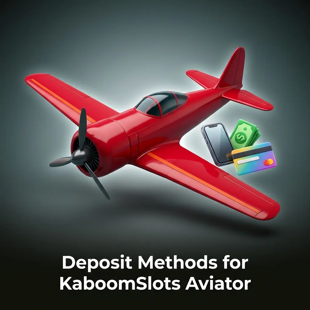 KaboomSlots Aviator deposit methods including Visa, Mastercard, and Cryptocurrency for UK players