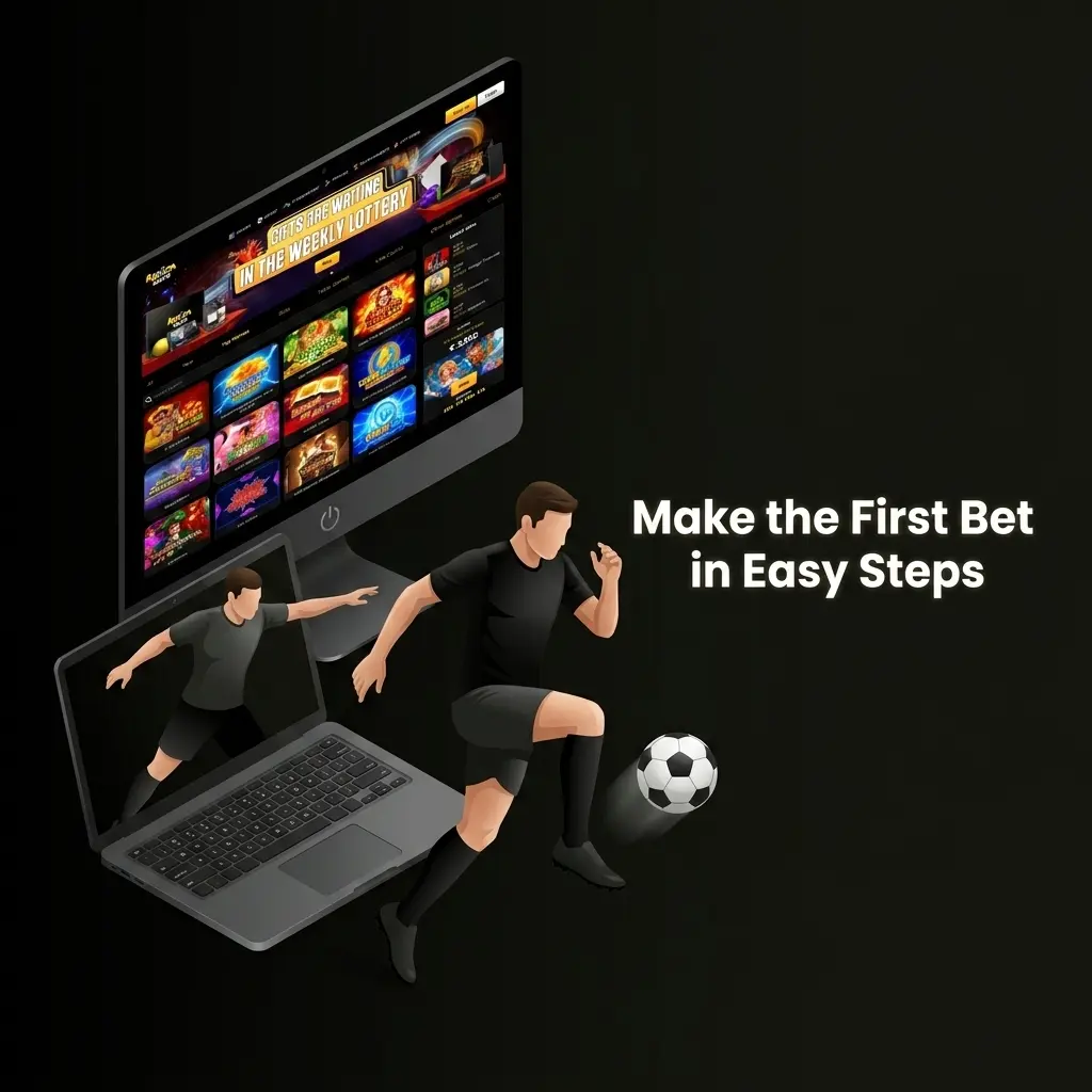 Step-by-step guide to placing your first bet: register, deposit, select odds, enter stake, and confirm slip