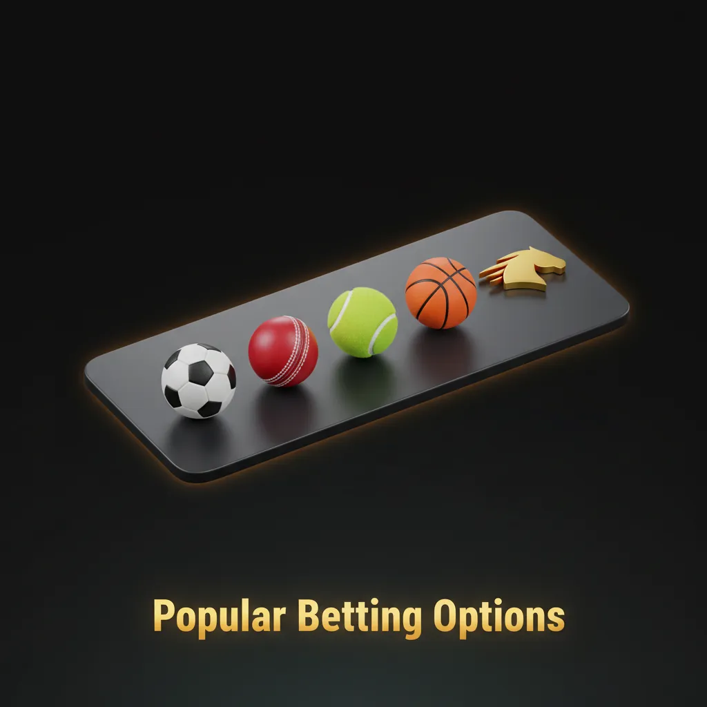 Popular Betting Options interface showing Multi Live, Line/Prematch, and Bet Builder to track, plan, and customize bets.