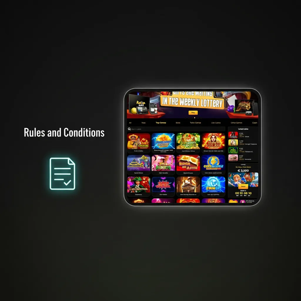 Rules and Conditions for UK betting: 18+, one account, verification, bonus time limits, market rules.