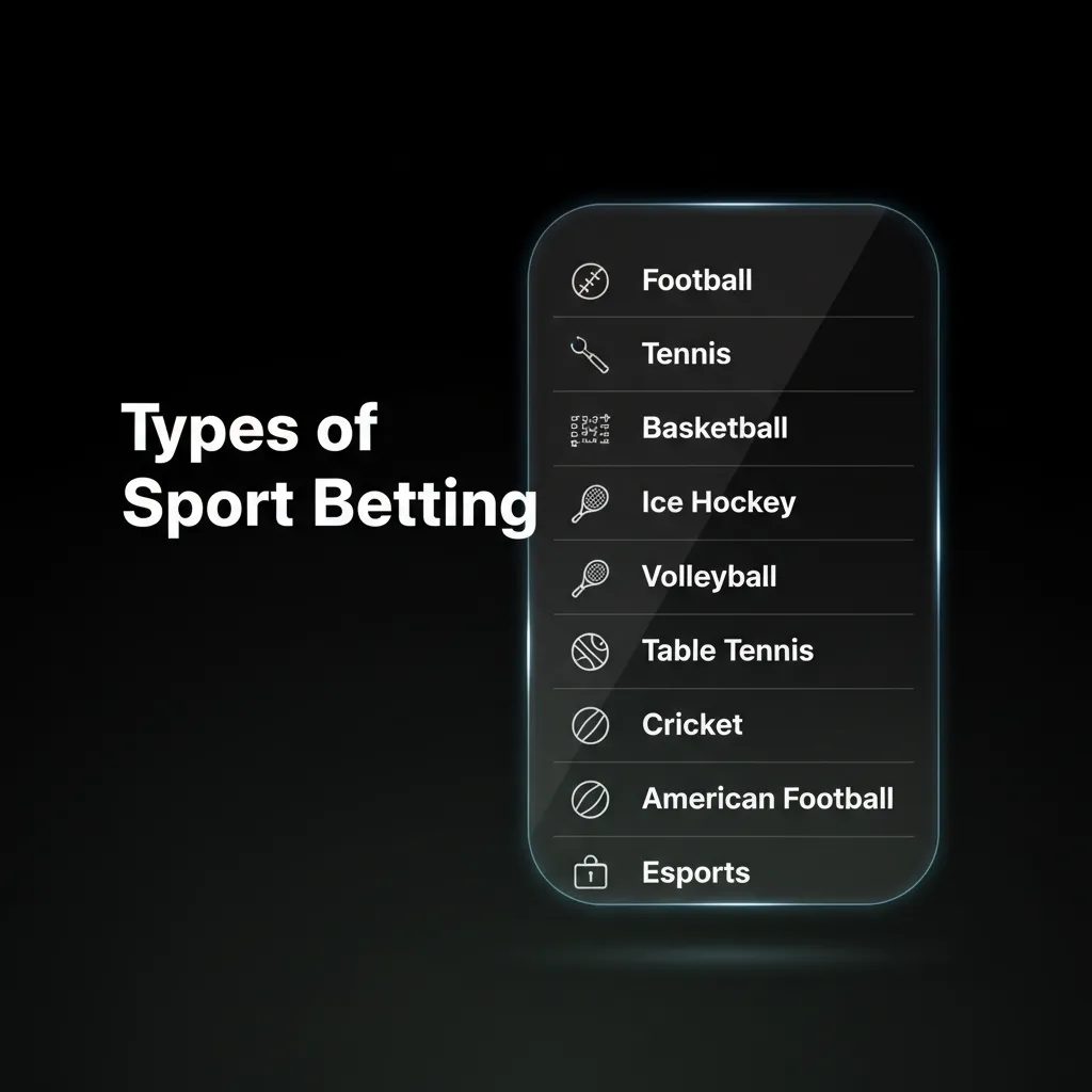 Sports betting across football, horse racing, tennis, cricket, rugby, boxing/MMA, featuring pre-match and in-play markets.