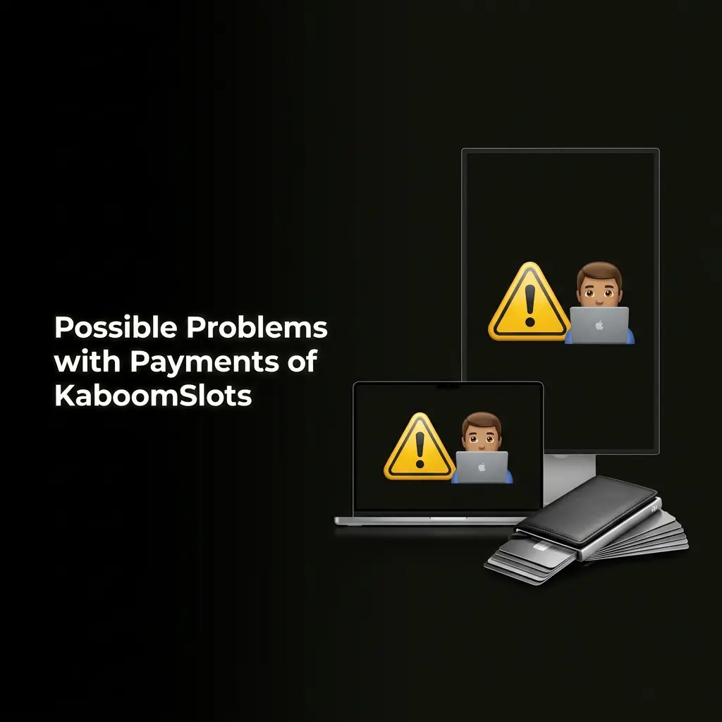 KaboomSlots payment issues in the UK — card declined, 3D Secure failure, limits, KYC verification, crypto network errors