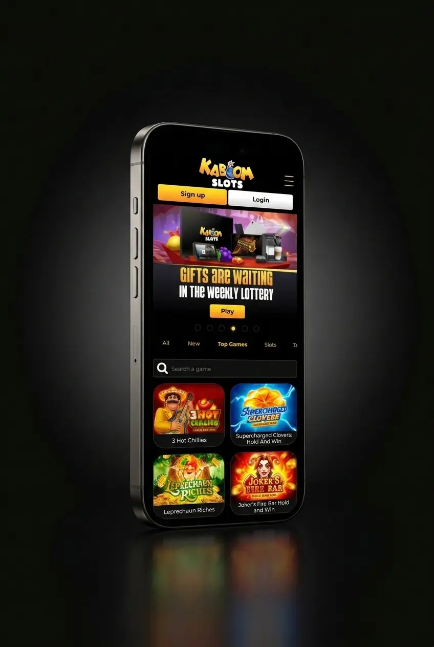Steps to start playing live casino at KaboomSlots: register, verify, deposit, choose a table, and play responsibly