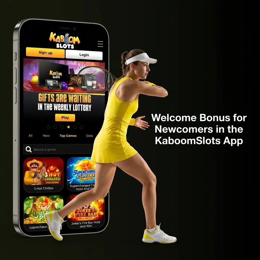 KaboomSlots app welcome bonus: Sports 100% up to €100 or Casino 175% up to €1,000 plus 100 free spins