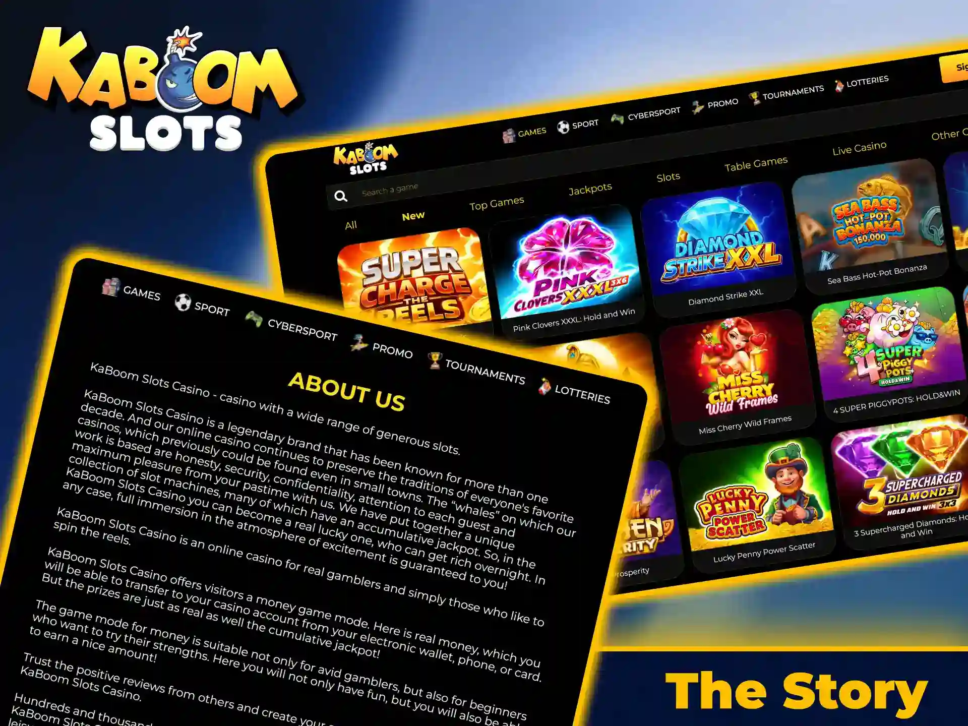 Learn more about the history and company vision of KaboomSlots official.