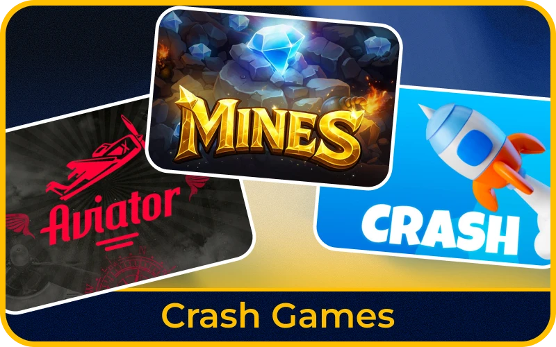 Play fast crash games online at KaboomSlots official UK casino.