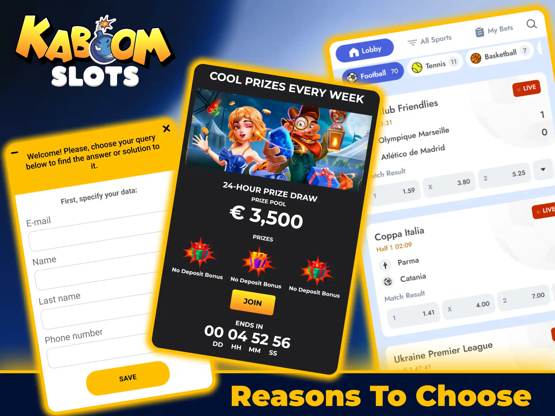 Discover key reasons to bet on KaboomSlots official online platform.