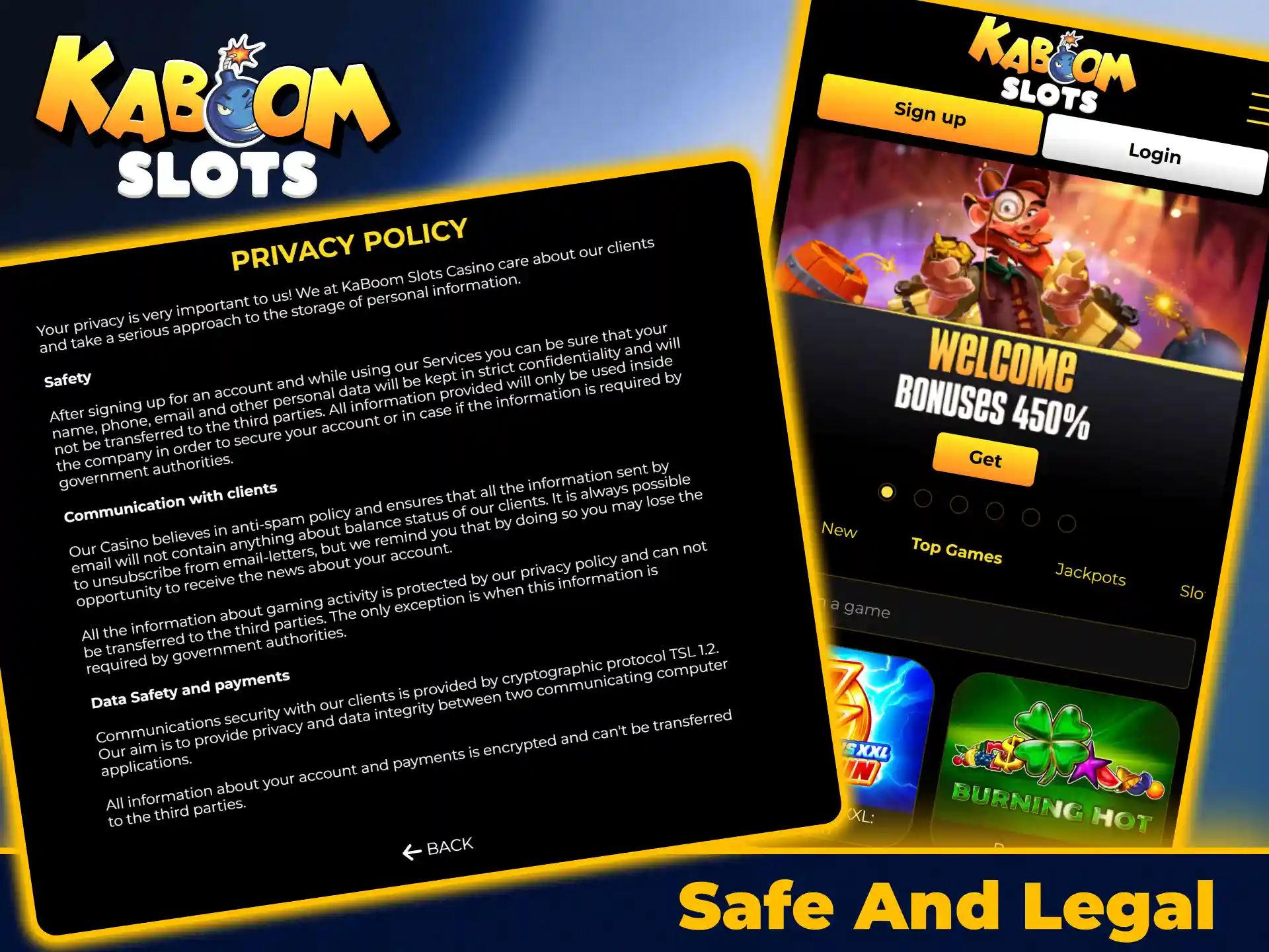 Enjoy safe legal online sports betting on KaboomSlots official UK.