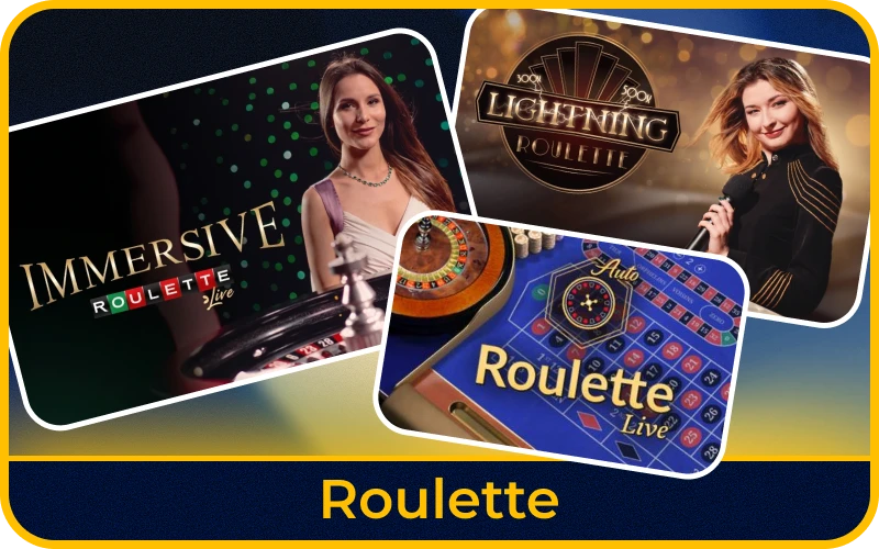 Spin live dealer roulette wheels online at KaboomSlots official.