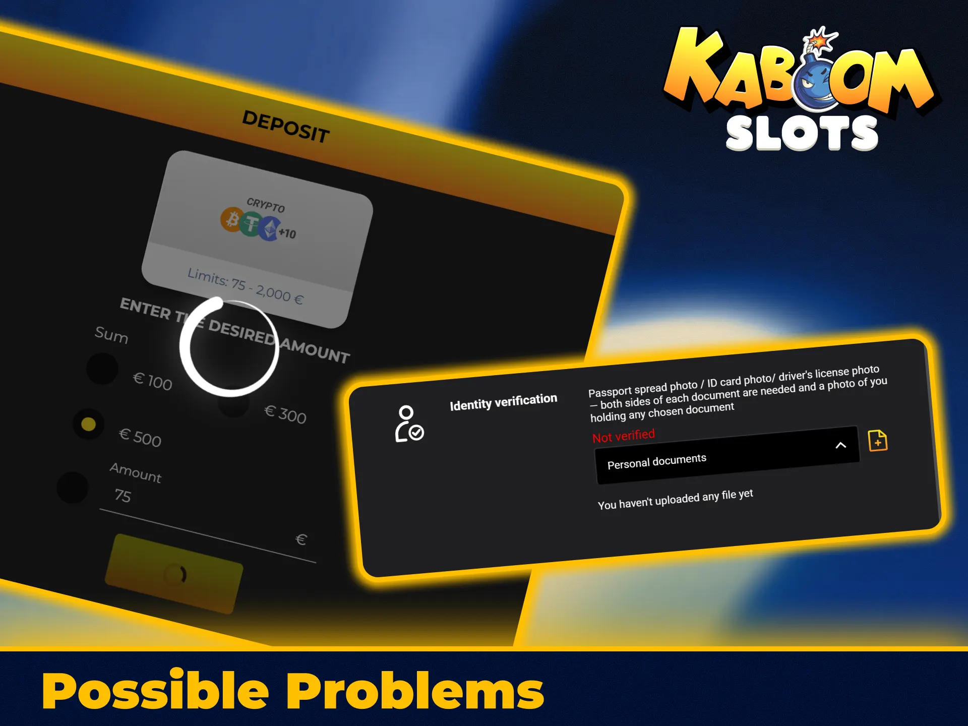 Resolve common deposit and payout issues on KaboomSlots official platform.
