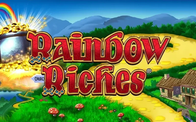 Play Rainbow Riches slot game at KaboomSlots official UK casino.
