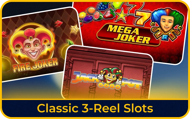 Play classic three reel slot machines at KaboomSlots official.