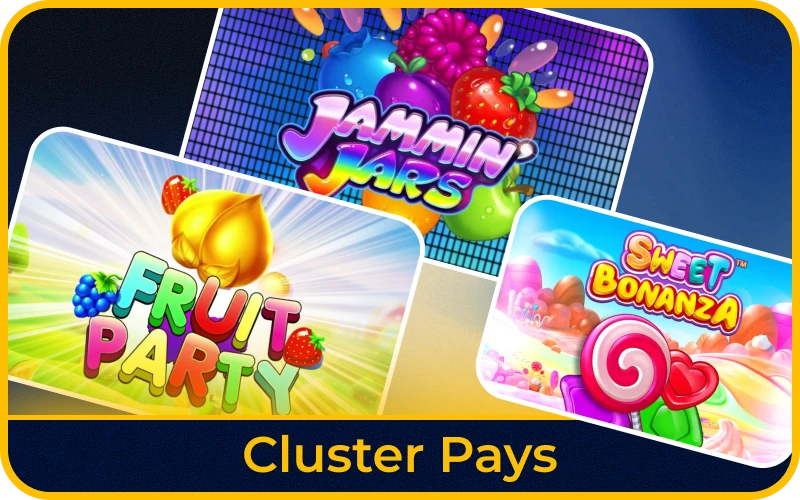 Play Cluster Pays online slot games on KaboomSlots official.