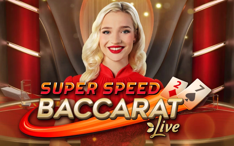 Play Speed Baccarat live dealer online at KaboomSlots official.